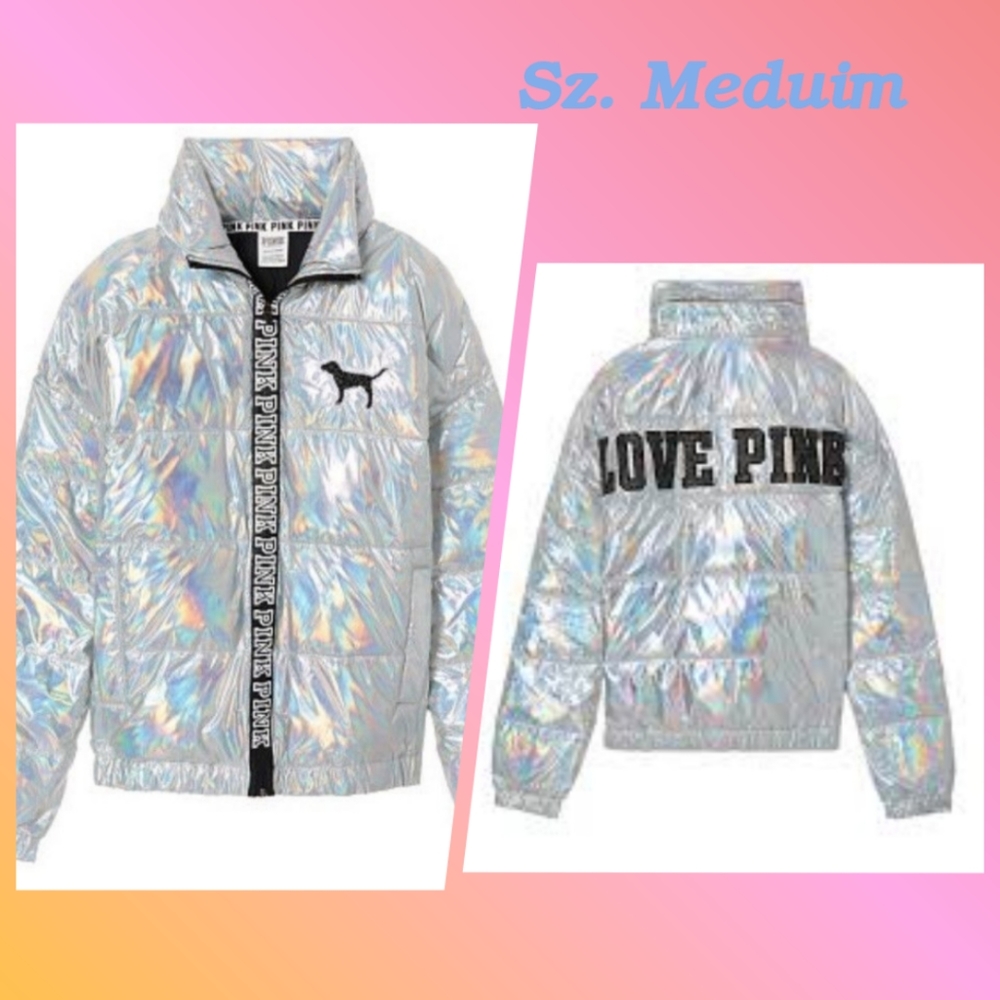 2017 VS PINK Fashion Show Puffer jacket